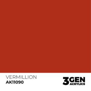 AK Interactive Acrylic Vermillion Standard 11090