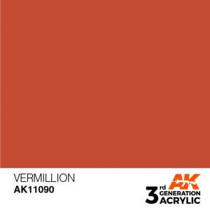 AK Interactive Acrylic Vermillion Standard 11090