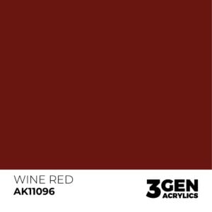 AK Interactive Acrylic Wine Red Standard 11096