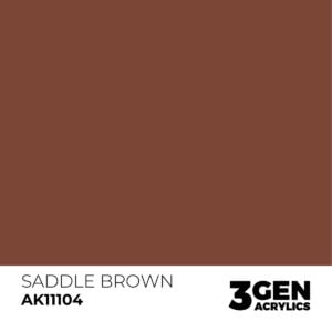 AK Interactive Acrylic Saddle Brown Standard 11104