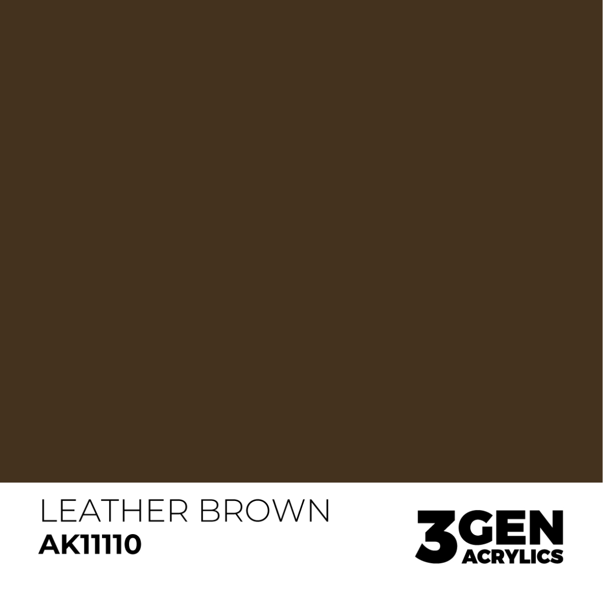 AK Interactive Acrylic Leather Brown Standard 11110