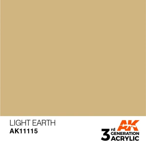AK Interactive Acrylic Light earth Standard 11115