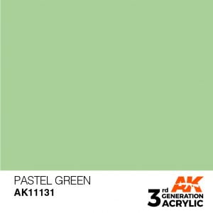 AK Interactive Acrylic Pastel Green Pastel 11131