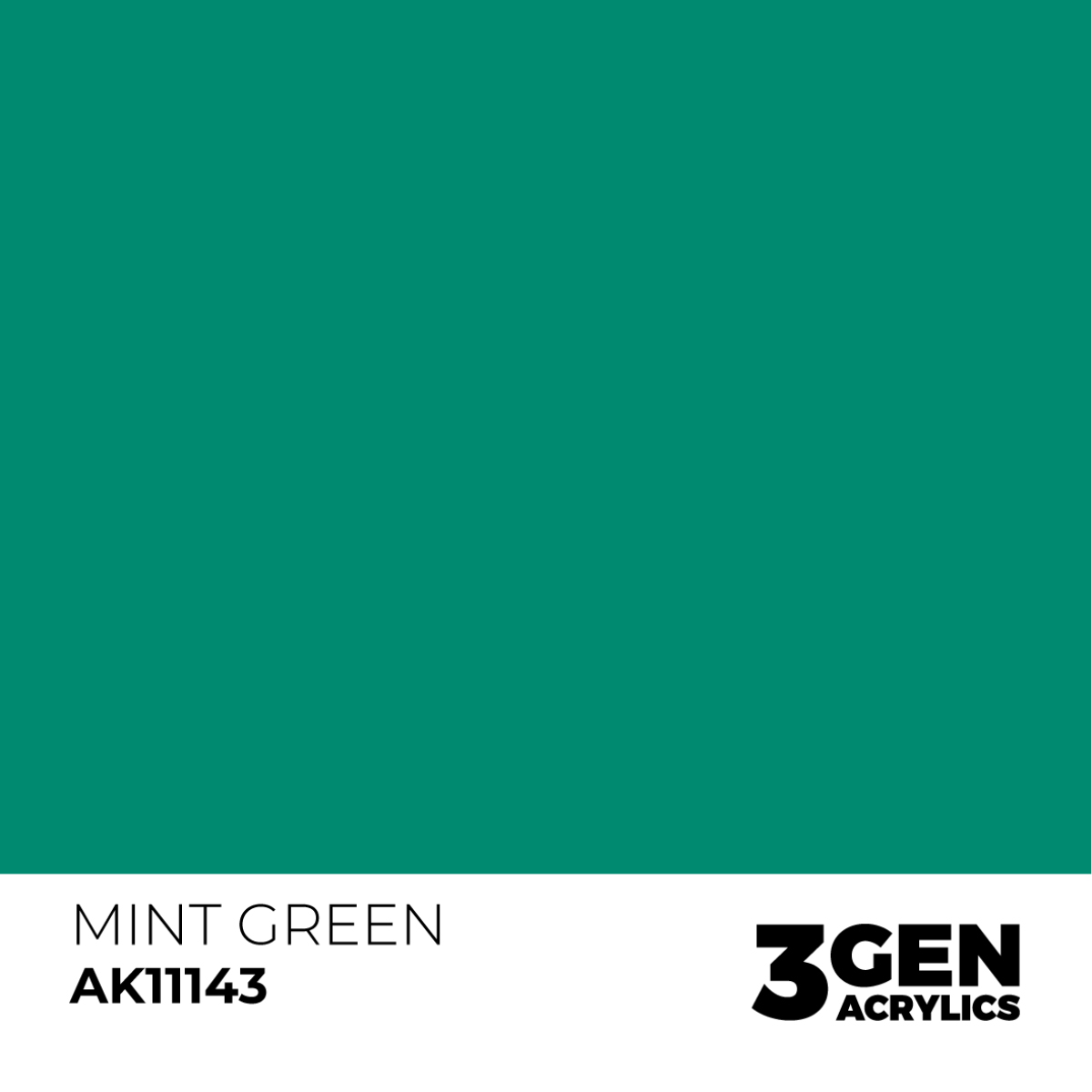AK Interactive Acrylic Mint Green Standard 11143