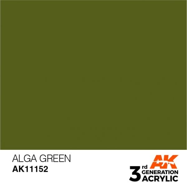 AK Interactive Acrylic Alga Green Standard 11152