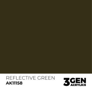 AK Interactive Acrylic Reflective Green Standard 11158