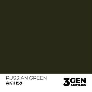 AK Interactive Acrylic Russian Green Standard 11159