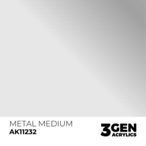 AK Interactive 3rd Generation Acrylic Metal Medium 17ml 11232