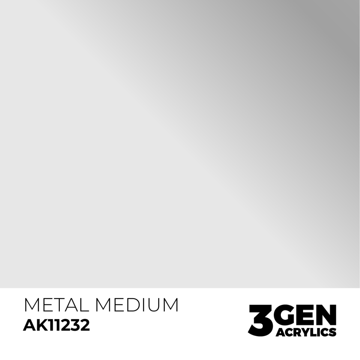 AK Interactive 3rd Generation Acrylic Metal Medium 17ml 11232