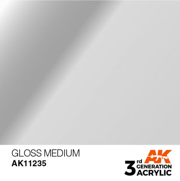 AK Interactive Acrylic Gloss Medium 17ml 11235