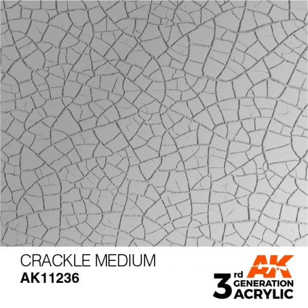 AK Interactive Acrylic Crackle Medium 17ml 11236