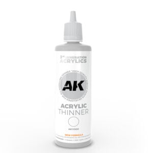 AK Interactive 3rd Generation Acrylic Thinner 100ml 11500