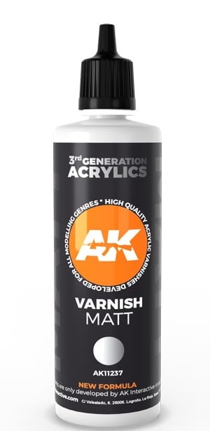 Auxiliaries Matt Varnish 17ml - Hobby Paints