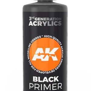 AK Interactive Black Primer 100ml 11242