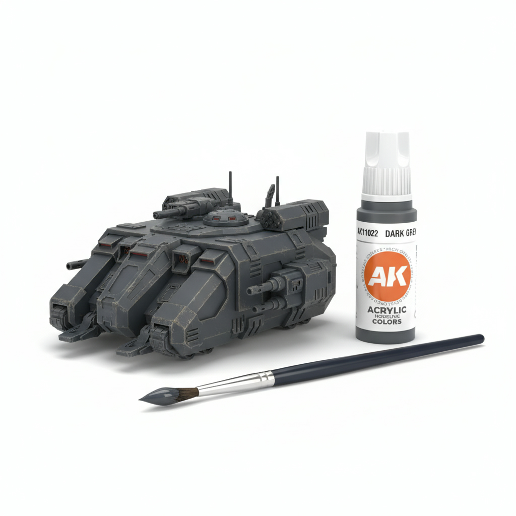 AK Interactive Acrylic Dark Grey Standard 11022