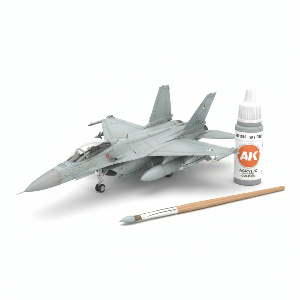 AK Interactive Acrylic Sky Grey Standard 11012