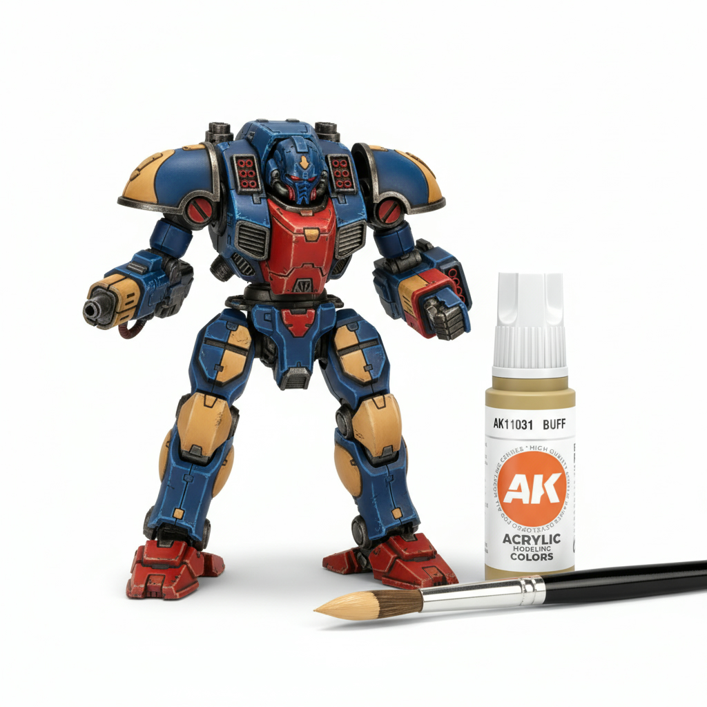 AK Interactive Acrylic Buff Standard 11031