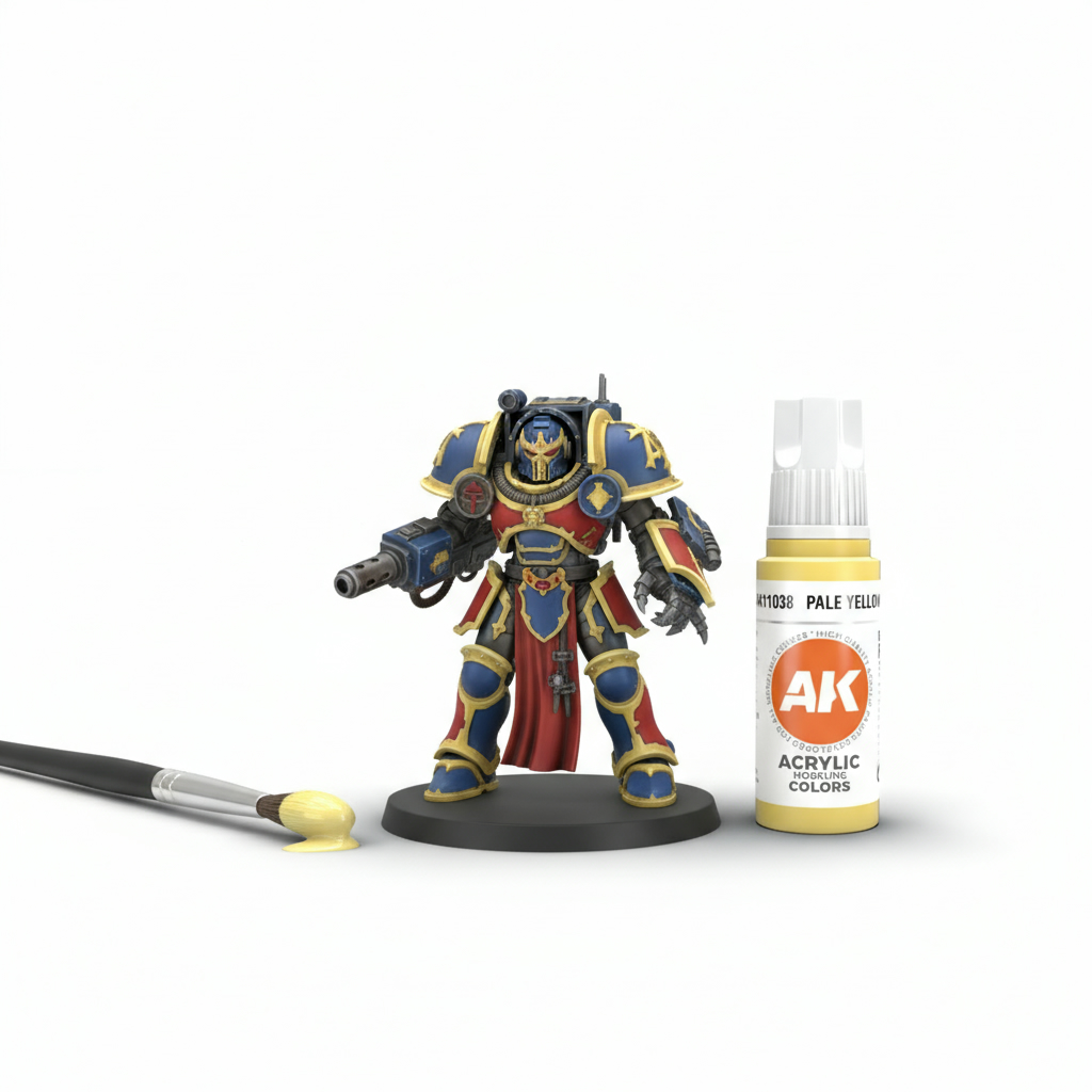 AK Interactive Acrylic Pale Yellow Standard 11038