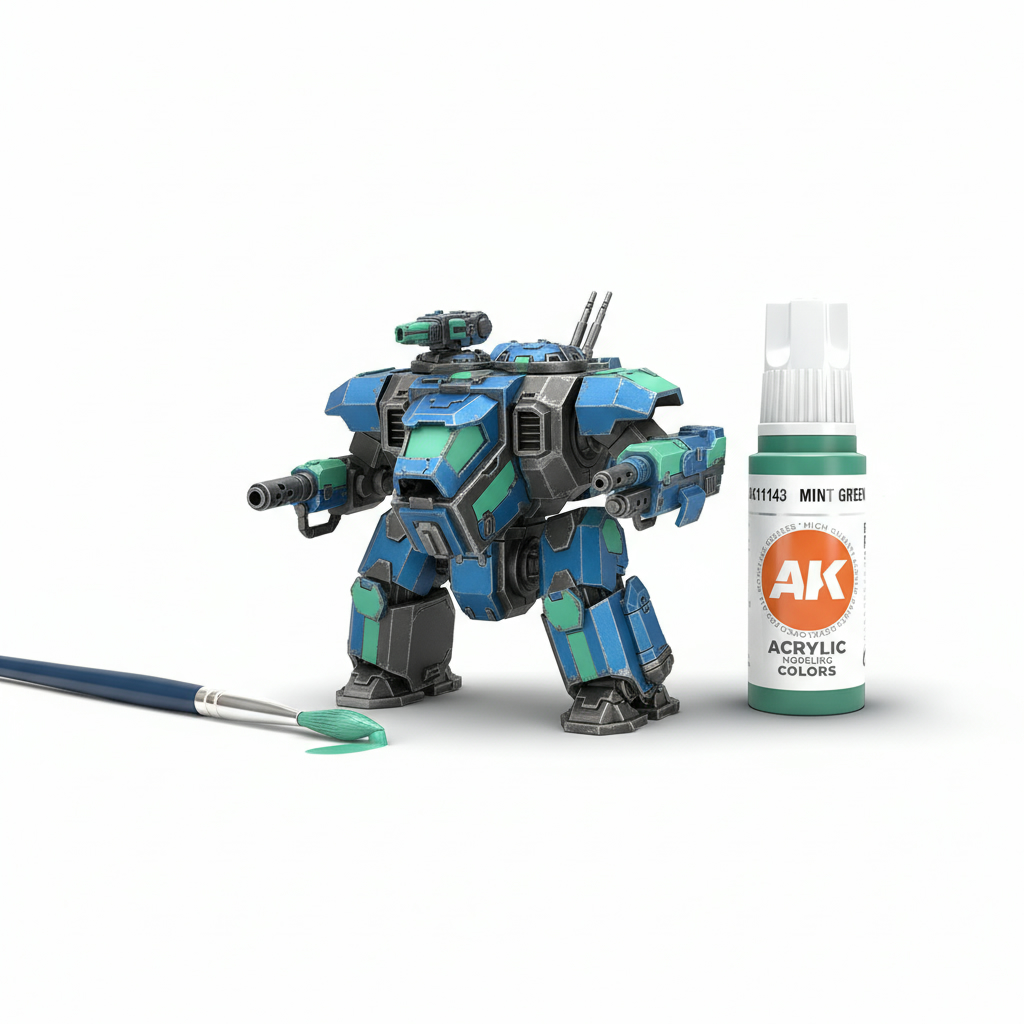 AK Interactive Acrylic Mint Green Standard 11143