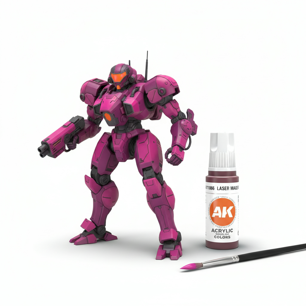 AK Interactive Acrylic Laser Magenta Standard 11066