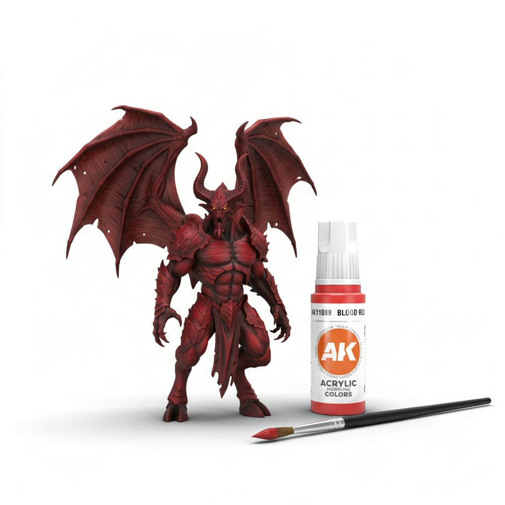 AK Interactive Acrylic Blood Red Standard 11089