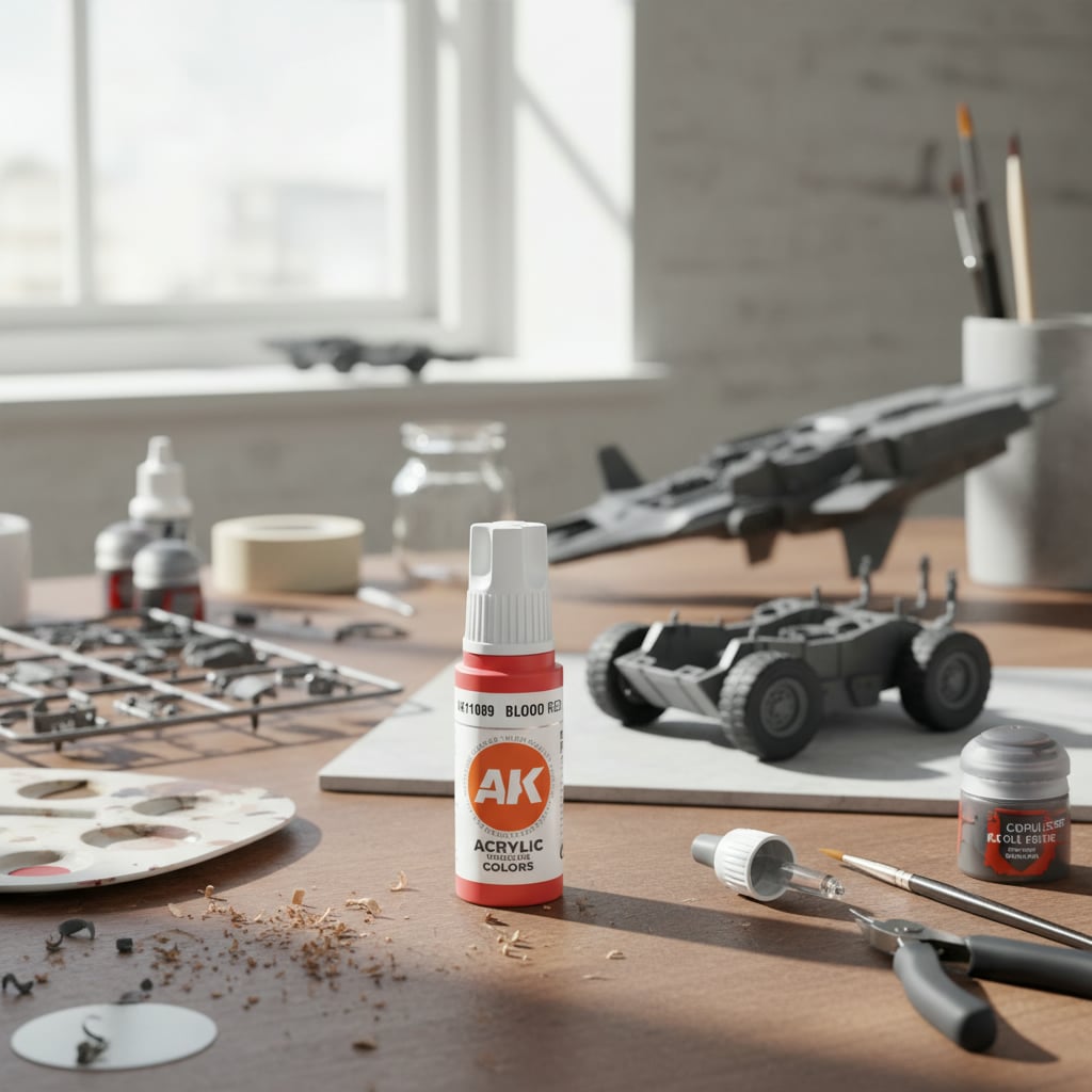 AK Interactive Acrylic Blood Red Standard 11089
