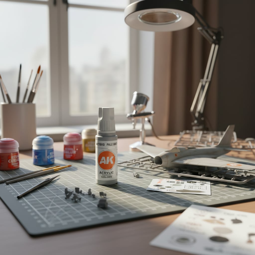 AK Interactive Acrylic Pale Grey Standard 11013