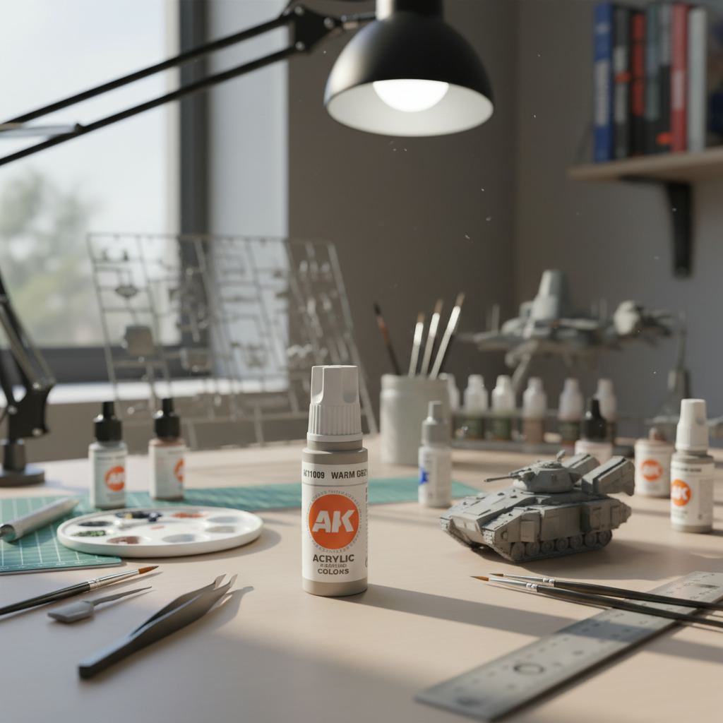 AK Interactive Acrylic Warm Grey Standard 11009