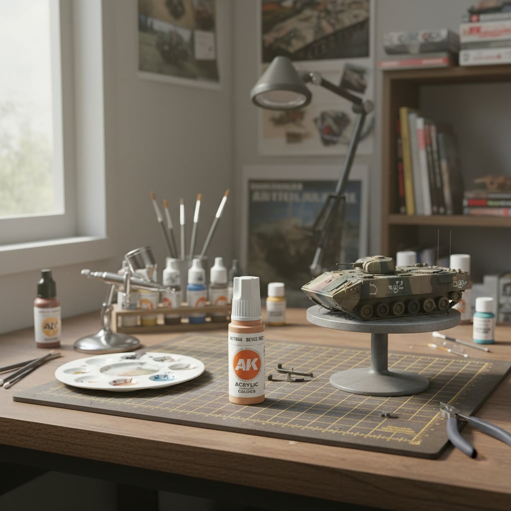 AK Interactive Acrylique Beige Rouge Standard 11064