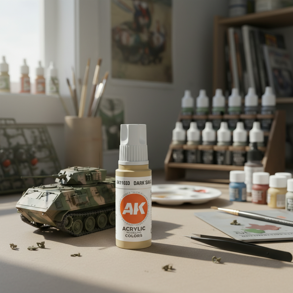 AK Interactive Acrylic Dark Sand Standard 11033