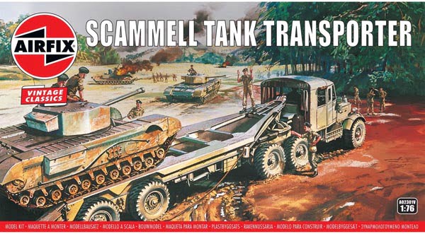 Airfix Scammel Tank Transporter 1/76 Scale A02301V