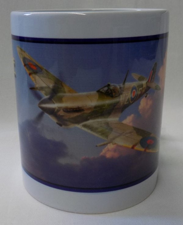 centre view Spitfire Coffee Mug SUP-MUG-SPIT