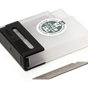 Lame de rechange pour couteau design Tamiya 25 pièces 74075