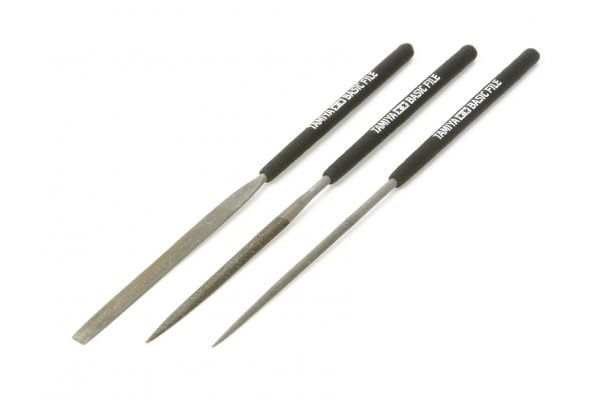 Tamiya Basic File Set Smooth Double-Cut 74104