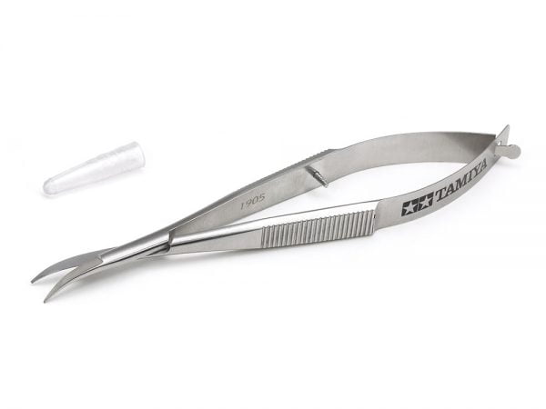 Tamiya Mini 4WD Curved Scissors for Polycarbonate Bodies 74151