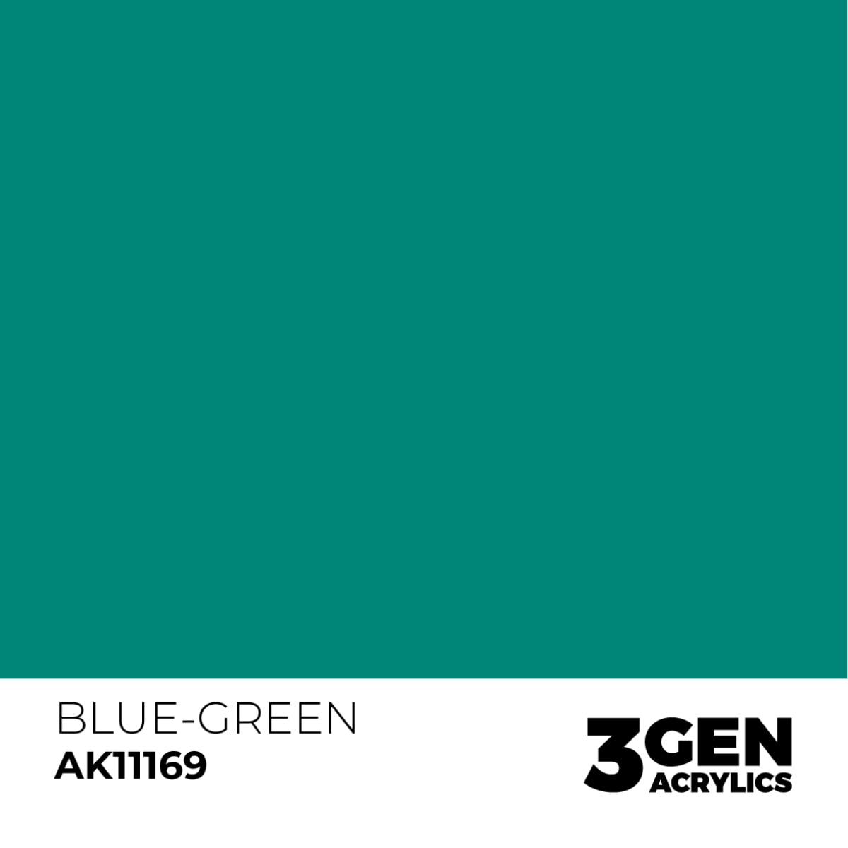 AK Interactive Acrylic Blue Green Standard 11169
