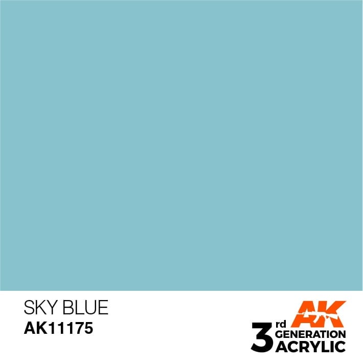 AK Interactive Acrylic Sky Blue Standard 11175