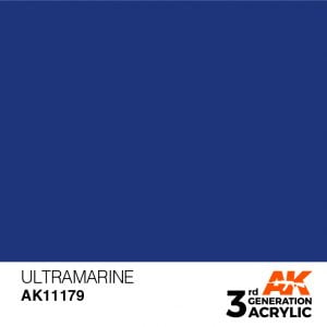 AK Interactive Acrylic Ultramarine Standard 11179