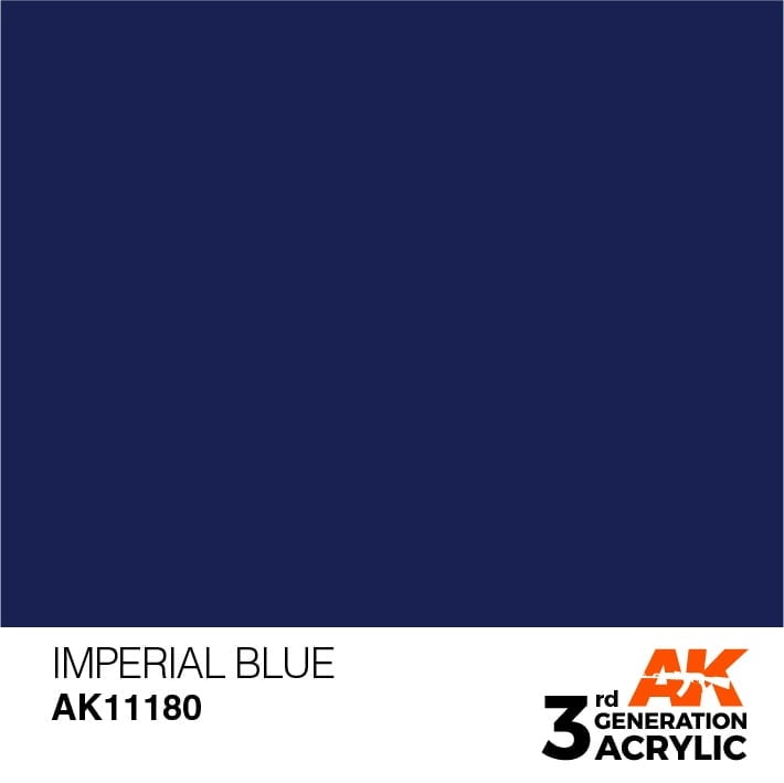 AK Interactive Acrylic Imperial Blue Standard 11180