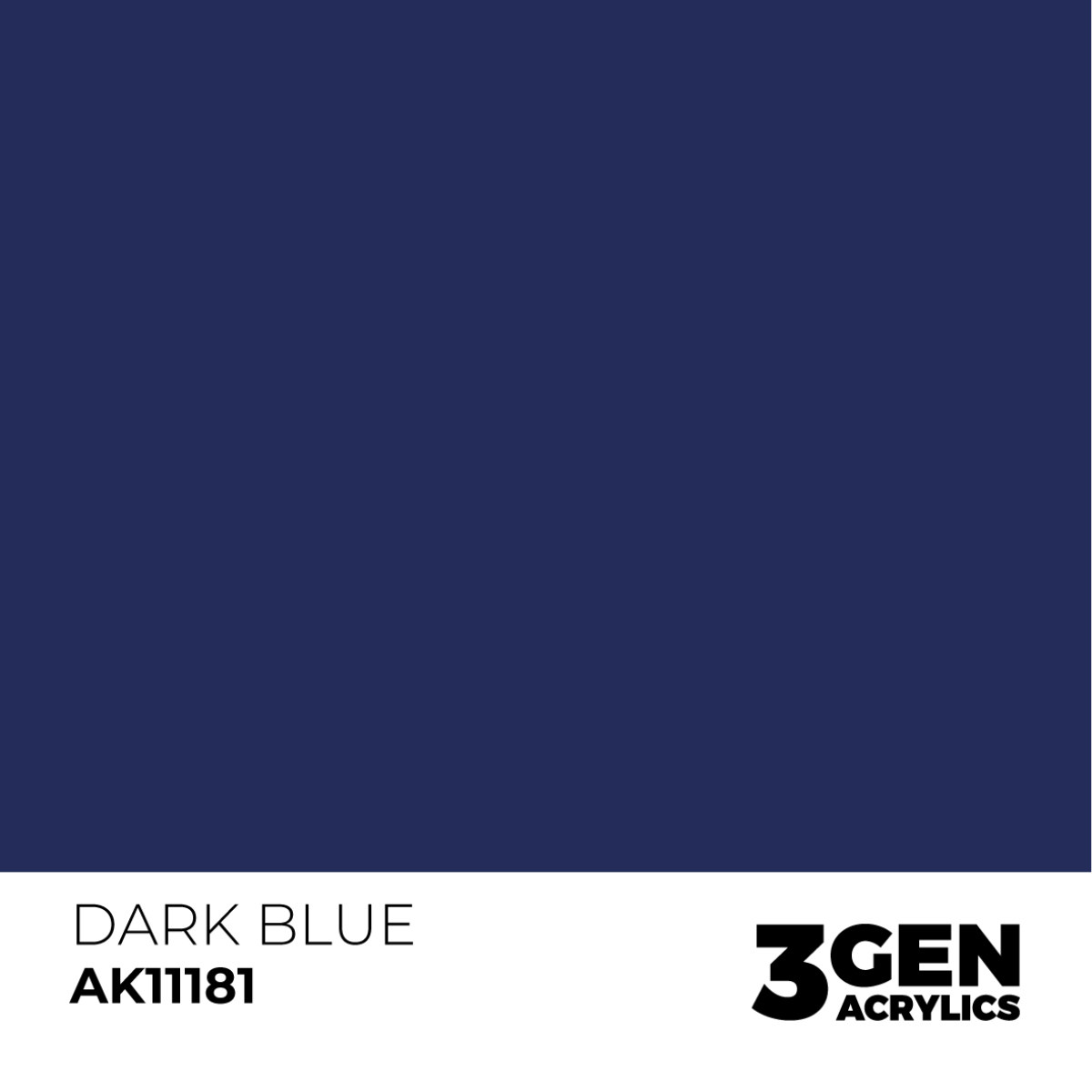 AK Interactive Acrylic Dark Blue Standard 11181