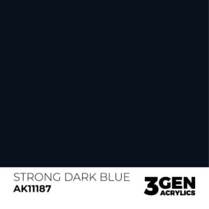 AK Interactive Acrylic Strong Dark Blue Standard 11187