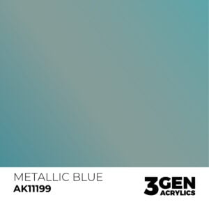 AK Interactive Acrylic Blue Metallic 11199