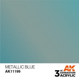 AK InteractiveAK Interactive Acrylic Blue Metallic 11199