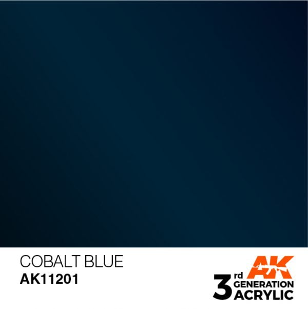 AK Interactive Acrylic Cobalt Blue Metallic 11201