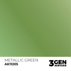 AK Interactive Acrylic Green Metallic 11205