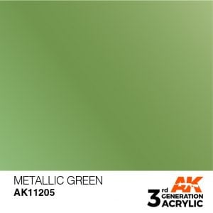 AK Interactive Acrylic Green Metallic 11205