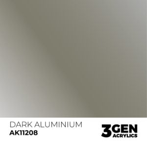 AK Interactive Acrylic Dark Aluminium Metallic 11208