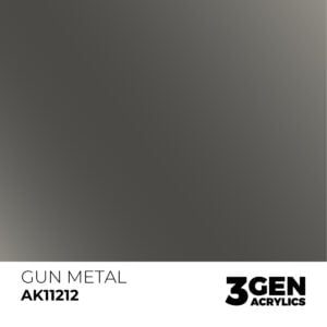 AK Interactive Acrylic Gun Metal Metallic 11212