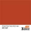 AK Interactive Acrylic Penetrating Red Ink 11227