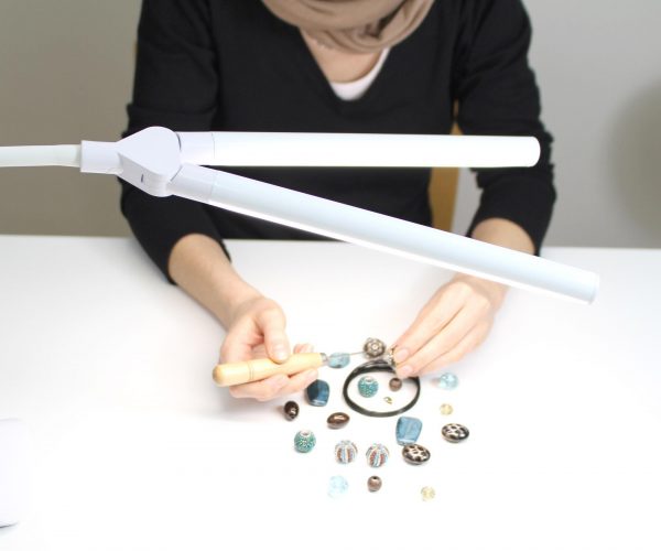 in use LED DuoLamp Table by Daylight Company N1520